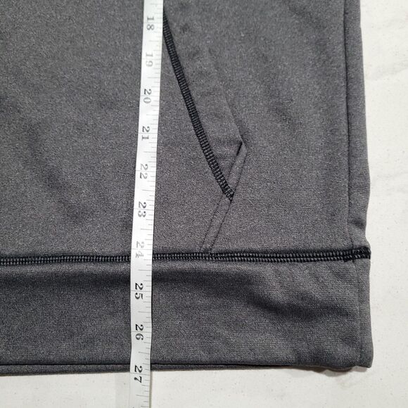 Under Armour Rival Hoodie Short Sleeve Coach's Gray Big Logo UA SMALL NWOT - Picture 5 of 9